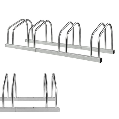 BIKE STAND RACK FOR BICYCLE PARKING STAND FLOOR WALL MOUNT INDOOR OUTDOOR NEW Corbycart