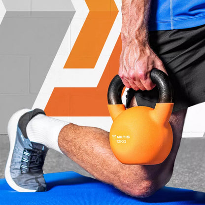 METIS Neoprene Kettlebells [4-20kg] | IRON TRAINING WEIGHTS – Gym/ Home Workouts CorbyCart