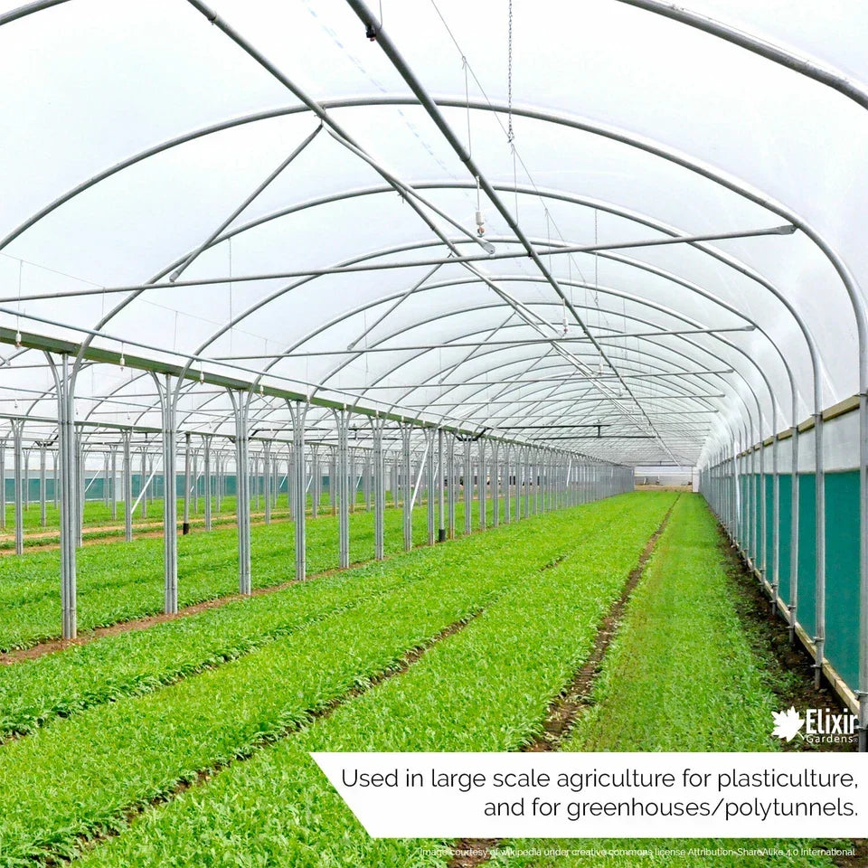 2m x 5m 500g Clear Polythene Plastic Green house Sheeting Heavy Duty Building Corbycart