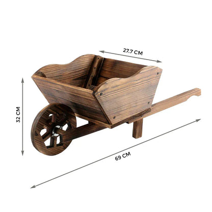 Wooden Wheelbarrow Cart Home & Garden CorbyCart