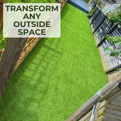 30mm Realistic Artificial Grass Natural Look Lawn Turf Corbycart