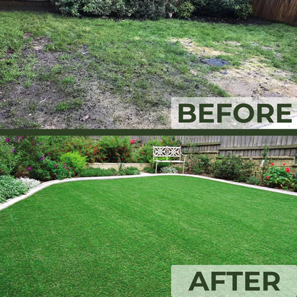 30mm Realistic Artificial Grass Natural Look Lawn Turf Corbycart