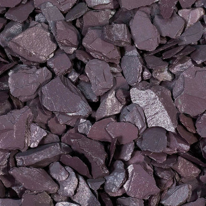 20kg Bag Blue 40mm Decorative Slate Chipping Aggregate Garden Driveway Landscape Corbycart