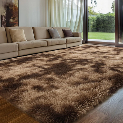 Fluffy Rugs Large Shaggy Rug Bedroom Living Room Anti Slip Soft Carpet CorbyCart