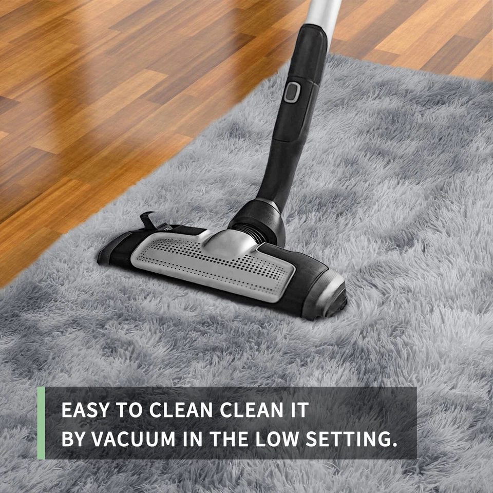 Fluffy Rugs Large Shaggy Rug Bedroom Living Room Anti Slip Soft Carpet CorbyCart